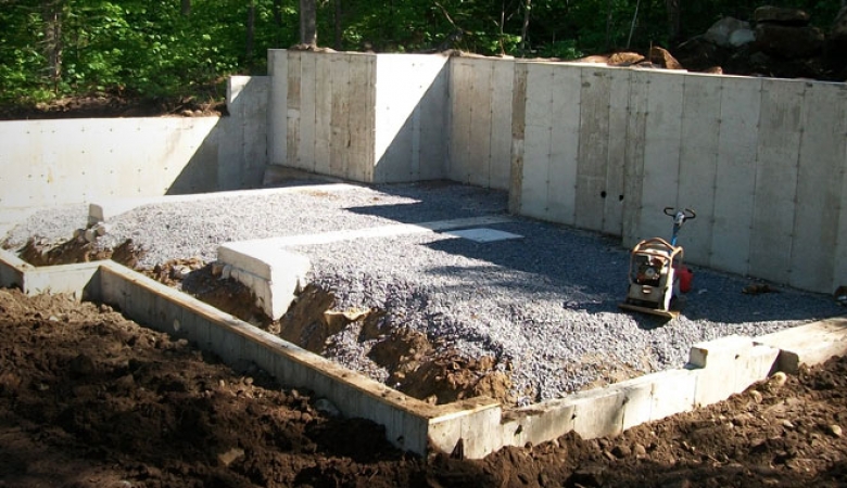 Excavation pour maison neuve